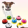 Hundträning lydnad Ring Bell Paw Pet Dogs Bells Pets Intelligence Toys Black Red Drop Delivery Home Garden Supplies Dhnxc