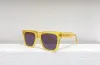 2023 Óculos de sol quadrados para mulheres G1084S Designer Óculos de sol Armação Lente polarizadora Anti-UV400 Óculos de festa de proteção para os olhos