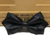 Bow Ties Men Bowtie est motyl węzeł męskie Akcesoria luksusowe krawat czarny krawat formalny komercyjny garnitur ślubny ceremonia ślubna