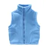 Gilet Gilet per bambini per ragazzo Capispalla per adolescenti Gilet Giacche senza maniche Ragazza Polar Fleece Baby Kids Abiti invernali caldi 230606