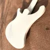Custom shop, white 5-string bass electric guitars, high quality, branded hardware guitars, free shipping