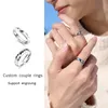 Anelli per coppie Anello per uomo e donna Fede nuziale in tungsteno Gioielli romantici per coppia Comfort Fit Lucido su misura 230605