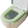 Toilet Seat Covers Eva Waterproof Paste Type Universal Models Cover Foam Circle Home Washable Can Wipe