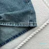 Fashion Women's Jeans designer Spring/Summer 2023 Style chic Embroidery Waist Slim Loose Denim Wide Leg Shorts for Women