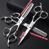 Scissors Shears Professional Hairdressing Scissors 6.5677.5 Inch Salon Scissors Sets Barber Cutting Scissors Thin Hairdressers Tools Shears 230605