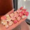 Weitere farbenfrohe Sakura-Haarnadeln für Frauen und Mädchen, niedliche rosa Blumenhaare, süße Haarspangen im täglichen Haarschmuck