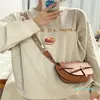 Famous Luxury Bag Wide Strap Shoulder Bag Leather Material Designer Bag Handbag Fashion Messenger