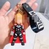 كرتون Superhero Alliance Spider Keychain Captain Car Key Hero Keyring Wholesale