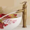 Bathroom Sink Faucets European Garden Antique Faucet Basin Slanting Mouth And Cold Water All Copper Tap