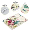 Placemats Super Absorberende Microfiber Schotel Drogen Mat Vogels Bloemen Print Keuken Servies Pad Antislip Hittebestendige Placemat