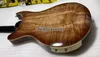Reed Smith Hollow Body II Righteous Private Stock Brown Satin Koa Smoked Burst Guitare électrique Vintage Abalone Bids Inlay, Wrap Arround Cordier, Double F Holes