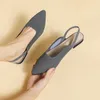 Grote 41/42/43 damessandalen platte slippers ademend mode mooie zwangere vrouwen antislip ronde kop nieuw in 2023 nieuw