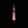 Tatueringsnålar 20st/låda kvalitet rosa viper PMU skarp hållbar konsekvent lång spets tatuering nålar permanent makeup patron 230606