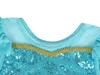 Tvådelar barns badkläder Två stycken Jasmine Cartoon Swimsuit For Girls Summer Clothing Set Kids Swimsuit Lovely Badkläder 2-10Y 230606