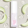 Brillant à lèvres Aloe Vera clair fraise cerise changement de couleur hydratant durable réduire les lignes gelée soins des lèvres dodues