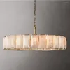 Chandeliers 2023 Trendy Retro American E14 LED Dimmable Hanging Lamps Chandelier Lighting Lustre Suspension Luminaire Lampen For Living Room