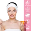 Autres bandeaux de spa pour le visage maquillage douche bain bandeau de sport serviette extensible en tissu éponge avec ruban magique accessoires pour cheveux pour femmes