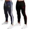 Frühling Herbst Turnhallen Männer Jogger Jogginghose Sik Silk männer Jogger Hosen Sporting Kleidung Die Hohe Qualität Bodybuilding Hosen L230520