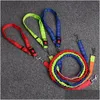 Dog Collars Leashes Waist Rope Running Safe Walk Dogs Leash Walking Wings Pet Accessories Drop Delivery Home Garden Supplies Dhhcs