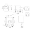 Nowy elektroniczny regulacyjny przekaźnik lamkowy dla lampki skrętu Blinker CF14 JL-02 do przekaźnika migawskiego LED z LED CF 14K