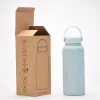 1L 304 Stainless Steel Frosted Sports Water Bottle Portable Outdoor Sports Cup Insulation Travel Vacuum Flask Bottles By express JN06