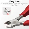 Nail Clippers Thick Ingrown Toenail Nipper Pedicure Cutter Onychomycosis Trimmer Professional Plier Manicure Tool 230606