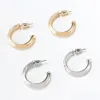 Dangle Chandelier Western Style Personalized Hoop Earrings Gold Sier Color Fashion Small Circle Earring For Women Est Pattern Csha Dh1Kk