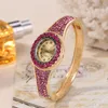 Watches high quality Wristwatches Luxury Watches Womens Crystal Quartz Bracelet watch