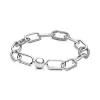 Authentieke fit pandora armband bedels kraal Hanger Diy Sparkling Wishbone Heart Pave Signature I-D Crystal Open