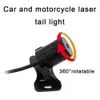 New 1PC Car Auto LED Fog Light Vehicle Anti-Collision Taillight Brake Warning Lamp Car Parking Brake Light Tail Warning Bulb