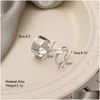 Bande Anneaux À La Mode Or Papillon Ouvert Pour Femmes Hommes Amant Couple Bague Ensemble Amitié Fiançailles De Mariage Bijoux 2021 Drop Delivery Dhtat