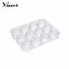 Zonnebril Gevallen 12 Stuks Contact Lens Doos Houder Draagbare Kleine Mooie Clear Eyewear Tas Container Lenzen Soak Opslag Caseno Bril 230605