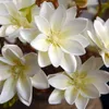 Kwiaty dekoracyjne Chińskie imitacja Magnolia Flower Buquet Office Domowe stół do jadalni dekoracja aranżacja kwiatowa sztuka