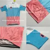 Conjuntos de Camisas de Ciclismo Tres Pinas Conjunto de Manga Curta Feminino Roupas de Bicicleta MTB Road Bib Shorts 9D Gel Pad Maillot Ciclismo 230606