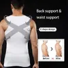 Hommes Body Shapers Hommes Shapers Minceur Chemise Ventre Contrôle Gilet Chemise Compression Abdomen Shaper Chemise Gym Sport Sous-Vêtements Top Body Shapers 1 Pc 230606