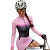 Cycling Jersey Sets Wyndymilla Jumpsuit Women Bike Triathlon Skirt Dress Macaquinho Ciclismo Feminino Running Mountain Uniform 230605