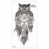 Tatouages temporaires Autocollant De Tatouage Forêt Lion Tigre Ours Hibou Étanche Femmes Léopard Loup Couronne Corps Art Bras Faux Tatoo Hommes 230606