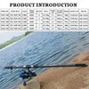 Spinning Rods BUDEFO Télescopique Surf Canne À Pêche 3942455053m Carbone Carpe Voyage Puissance 80150g Lancer Surfcasting Pôle 230605