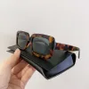 designer zonnebril vrouw fashion eyewear populaire Merken bril retro Cat eye vorm frame Zomer Vrije tijd wilde stijl UV400 Bescherming komen met doos