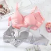 Lingerie de maternité femmes enceintes sous-vêtements soutien-gorge d'allaitement sans anneau en acier vêtements post-partum