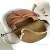 Famous Luxury Bag Wide Strap Shoulder Bag Leather Material Designer Bag Handbag Fashion Messenger