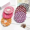 Other Fashion Women Girls 1PC Bun Cover Color Hair Net Ballet Dance Hair Bands Crochet Solid Headwear Hair Accessoires