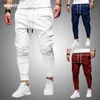 Calça Masculina Moda Fina Calça Corredora Casual 2020 Calça Cargo Streetwear Calça Masculina Multi-bolsos Calça de Moletom Fitness Academia Masculina L230520