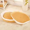 Cat Beds Hamburger House Bed Winter Warm Plush Pet Dog Sofa Burger Sleeping Bag Puppy Kitten Nest Cushion Mat