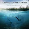 Fishing Accessories Foldable Cage Net Fish Carp Bait Shrimp Basket Crayfish Lobsters Catcher Tank Trap Mesh Network 230606