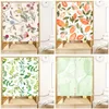 Curtain Green Plant Door Digital Printing Environmental Friendly Skin Flower Leaf Decoration Can Be Washed