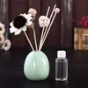 Y Ceramic Bottles Rattan Diffuser Dried Flowers Volatile Aromatherapy Reed Diffuser Sets Household Deodorizing Perfume Fragrance L230523