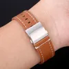 Oglądaj zespoły Universal Dowolne marka szybkie wydanie Liszee Grain Watchband Men Men Pasek 20 mm 22 mm składane klamra