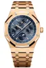 Watch Men's Multi-function watch Calendar Week Moon Phase display 41MM diameter Business travel