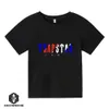 T-shirty Brand Trapstar Tshirt dla dzieci Ubrania dla chłopców zbiór dresowy HARAJUKU TOPS TEE Zabawne hip-hopowe kolor T shirtbeach Casual Shorts 230606